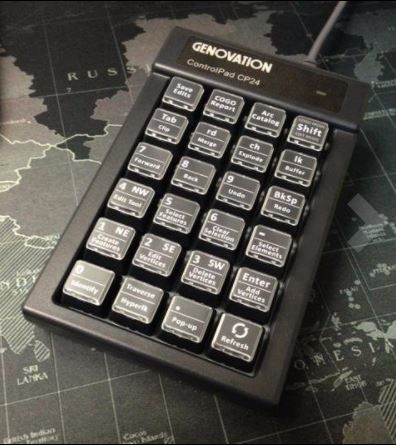 genovation controlpad cp24 programmable mechanical numpad